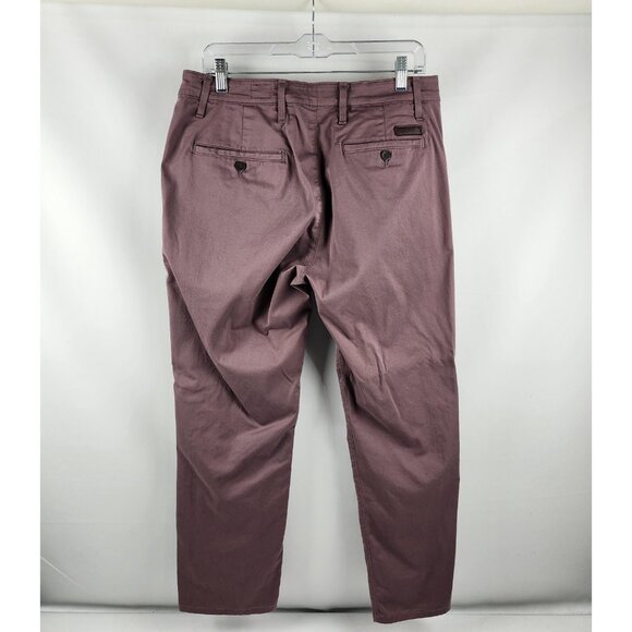 AG Adriano Goldschmied Jeans Mens 32R Plum The Marshall Trouser Slim Leg (32x29) - Picture 8 of 10